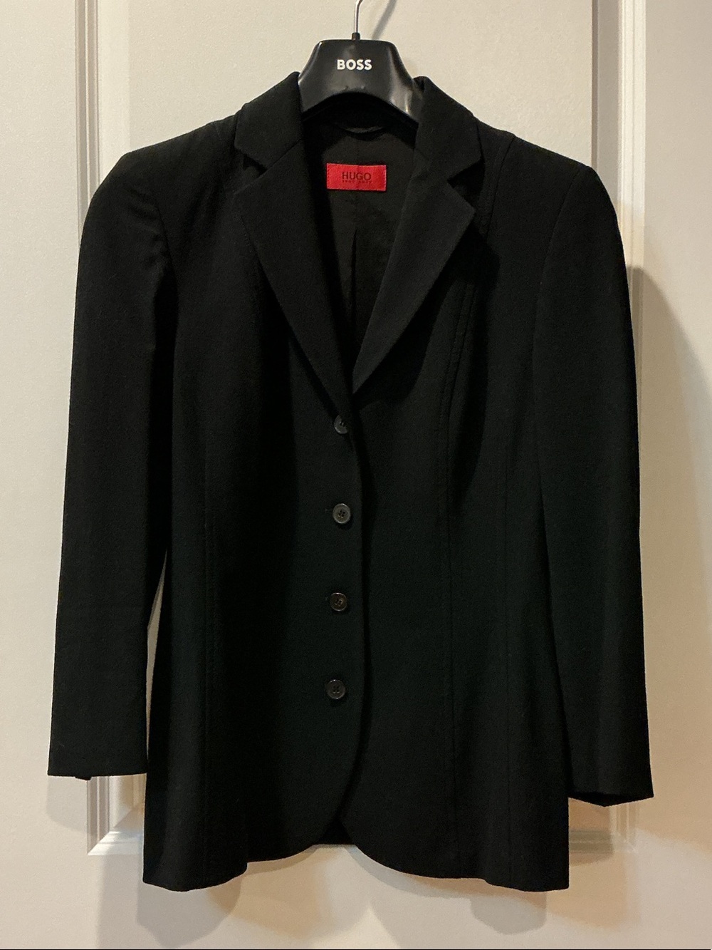 HUGO Black Women's Single-Breasted Blazer